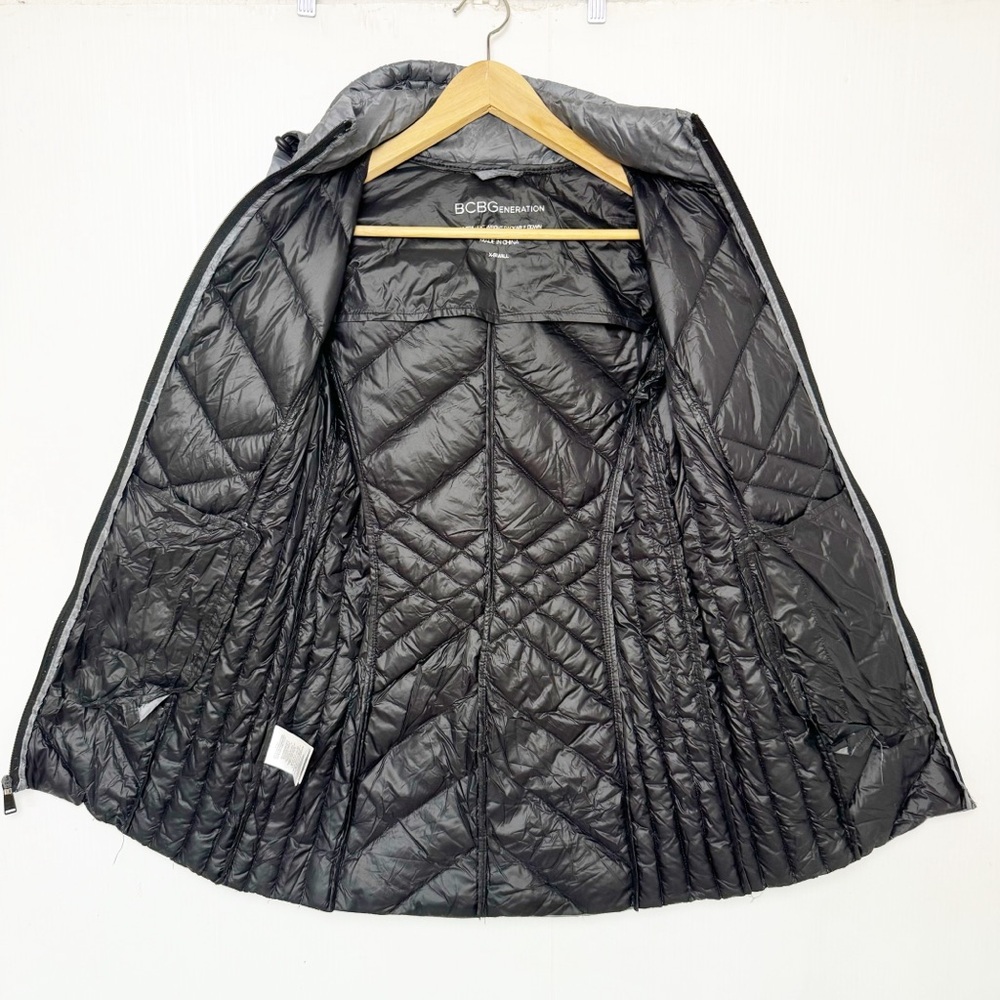 Bcbgeneration Gray Ultra Lightweight Packable Dow… - image 5